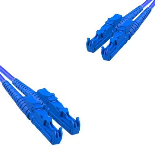 Indoor Armored Duplex E2000/UPC to E2000/UPC Patch Cord 9/125 SM