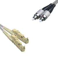 Indoor Armored Duplex E2000/UPC to FC/UPC Patch Cord 62.5/125 MM