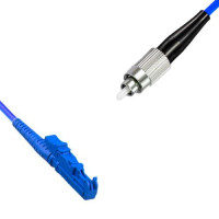Indoor Armored Simplex E2000/UPC to FC/UPC Patch Cord 9/125 Singlemode