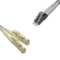 Indoor Armored Duplex E2000/UPC to LC/UPC Patch Cord 62.5/125 MM