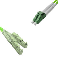Indoor Armored Duplex E2000/UPC to LC/UPC Patch Cord OM5 50/125 MM
