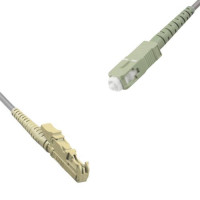 Indoor Armored Simplex E2000/UPC to SC/UPC Patch Cord 62.5/125 MM