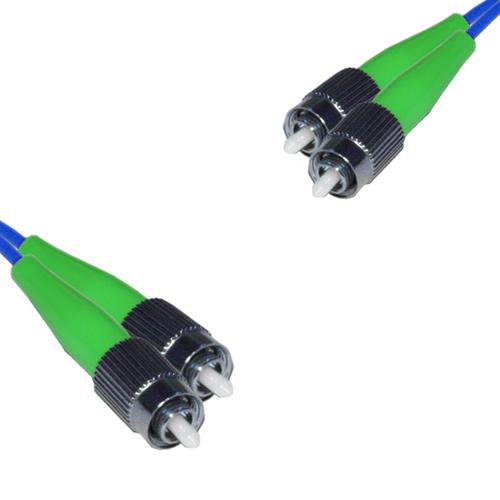 Indoor Armored Duplex FC/APC to FC/APC Patch Cord OS2 9/125 Singlemode