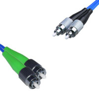 Indoor Armored Duplex FC/APC to FC/UPC Patch Cord OS2 9/125 Singlemode