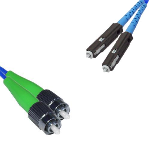 Indoor Armored Duplex FC/APC to MU/UPC Patch Cord OS2 9/125 Singlemode