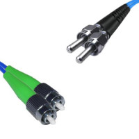 Indoor Armored Duplex FC/APC to SMA905/UPC Patch Cord 9/125 Singlemode