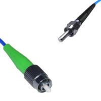 Indoor Armored Simplex FC/APC to SMA905/UPC Patch Cord 9/125 SM