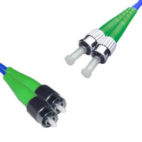 Indoor Armored Duplex FC/APC to ST/APC Patch Cord OS2 9/125 Singlemode