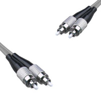 Indoor Armored Duplex FC/UPC to FC/UPC Patch Cord 62.5/125 Multimode