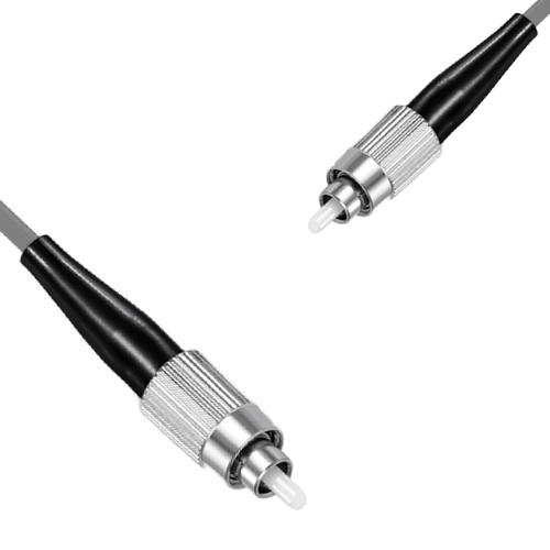 Indoor Armored Simplex FC/UPC to FC/UPC Patch Cord 50/125 Multimode