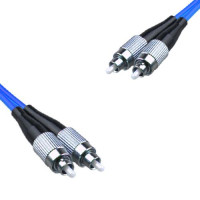 Indoor Armored Duplex FC/UPC to FC/UPC Patch Cord OS2 9/125 Singlemode