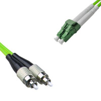 Indoor Armored Duplex FC/UPC to LC/UPC Patch Cord OM5 50/125 Multimode