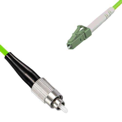 Indoor Armored Simplex FC/UPC to LC/UPC Patch Cord OM5 50/125 MM