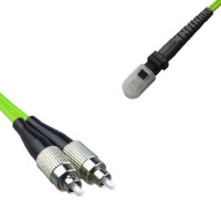 Indoor Armored Duplex FC/UPC to MTRJ/UPC Patch Cord OM5 50/125 MM