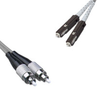 Indoor Armored Duplex FC/UPC to MU/UPC Patch Cord 62.5/125 Multimode