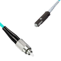 Indoor Armored Simplex FC/UPC to MU/UPC Patch Cord OM3 50/125 MM
