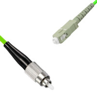 Indoor Armored Simplex FC/UPC to SC/UPC Patch Cord OM5 50/125 MM