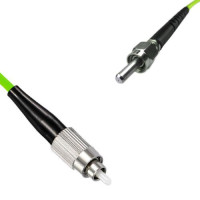 Indoor Armored Simplex FC/UPC to SMA905/UPC Patch Cord OM5 50/125 MM