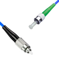 Indoor Armored Simplex FC/UPC to ST/APC Patch Cord 9/125 Singlemode