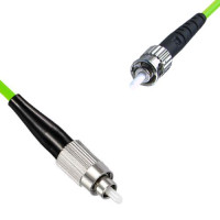 Indoor Armored Simplex FC/UPC to ST/UPC Patch Cord OM5 50/125 MM