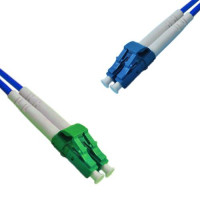 Indoor Armored Duplex LC/APC to LC/UPC Patch Cord OS2 9/125 Singlemode