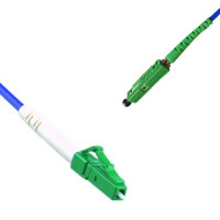 Indoor Armored Simplex LC/APC to MU/APC Patch Cord 9/125 Singlemode