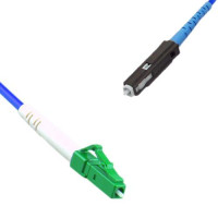 Indoor Armored Simplex LC/APC to MU/UPC Patch Cord 9/125 Singlemode
