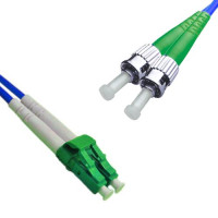 Indoor Armored Duplex LC/APC to ST/APC Patch Cord OS2 9/125 Singlemode