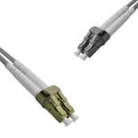 Indoor Armored Duplex LC/UPC to LC/UPC Patch Cord 62.5/125 Multimode