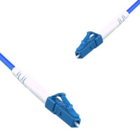 Indoor Armored Simplex LC/UPC to LC/UPC Patch Cord 9/125 Singlemode
