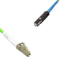 Indoor Armored Simplex LC/UPC to MU/UPC Patch Cord OM5 50/125 MM