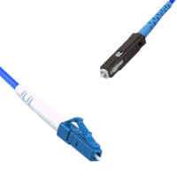 Indoor Armored Simplex LC/UPC to MU/UPC Patch Cord 9/125 Singlemode