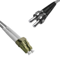 Indoor Armored Duplex LC/UPC to SMA905/UPC Patch Cord 62.5/125 MM