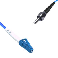 Indoor Armored Simplex LC/UPC to SMA905/UPC Patch Cord 9/125 SM
