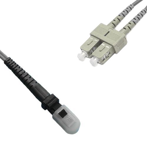 Indoor Armored Duplex MTRJ/UPC to SC/UPC Patch Cord 62.5/125 Multimode