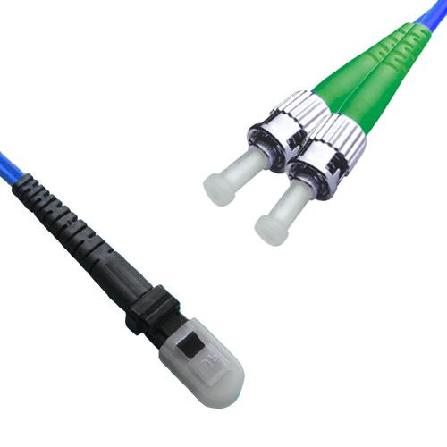 Indoor Armored Duplex MTRJ/UPC to ST/APC Patch Cord 9/125 Singlemode