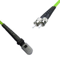 Indoor Armored Duplex MTRJ/UPC to ST/UPC Patch Cord OM5 50/125 MM