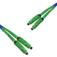 Indoor Armored Duplex MU/APC to MU/APC Patch Cord OS2 9/125 Singlemode