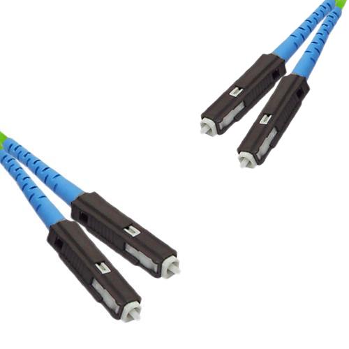 Indoor Armored Duplex MU/UPC to MU/UPC Patch Cord OM5 50/125 Multimode