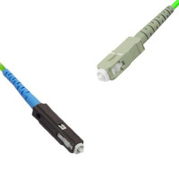 Indoor Armored Simplex MU/UPC to SC/UPC Patch Cord OM5 50/125 MM