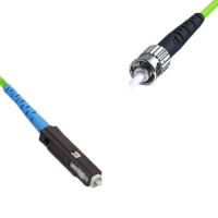 Indoor Armored Simplex MU/UPC to ST/UPC Patch Cord OM5 50/125 MM