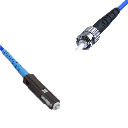 Indoor Armored Simplex MU/UPC to ST/UPC Patch Cord 9/125 Singlemode