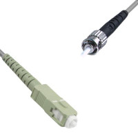 Indoor Armored Simplex SC/UPC to ST/UPC Patch Cord 62.5/125 Multimode
