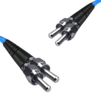 Indoor Armored Duplex SMA905/UPC to SMA905/UPC Patch Cord 9/125 SM