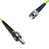 Indoor Armored Simplex SMA905/UPC to ST/UPC Patch Cord OM5 50/125 MM