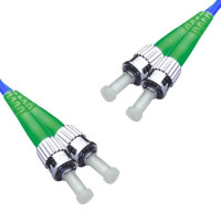 Indoor Armored Duplex ST/APC to ST/APC Patch Cord OS2 9/125 Singlemode