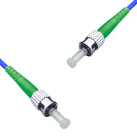 Indoor Armored Simplex ST/APC to ST/APC Patch Cord 9/125 Singlemode