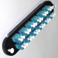 CCH Compatible Adapter Panel LC/UPC Blue Duplex 12 Port 9/125 Singlemode