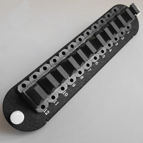 144 Fiber MPO CCH Compatible Adapter Panel Key Up-Down Beige 12 Port