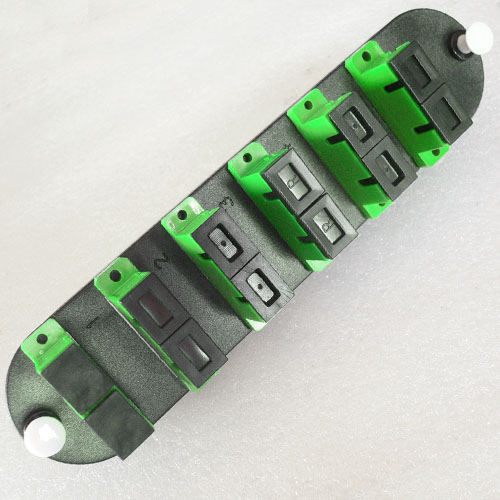 CCH Compatible Adapter Panel SC/APC Green Duplex 6 Port 9/125 Singlemode